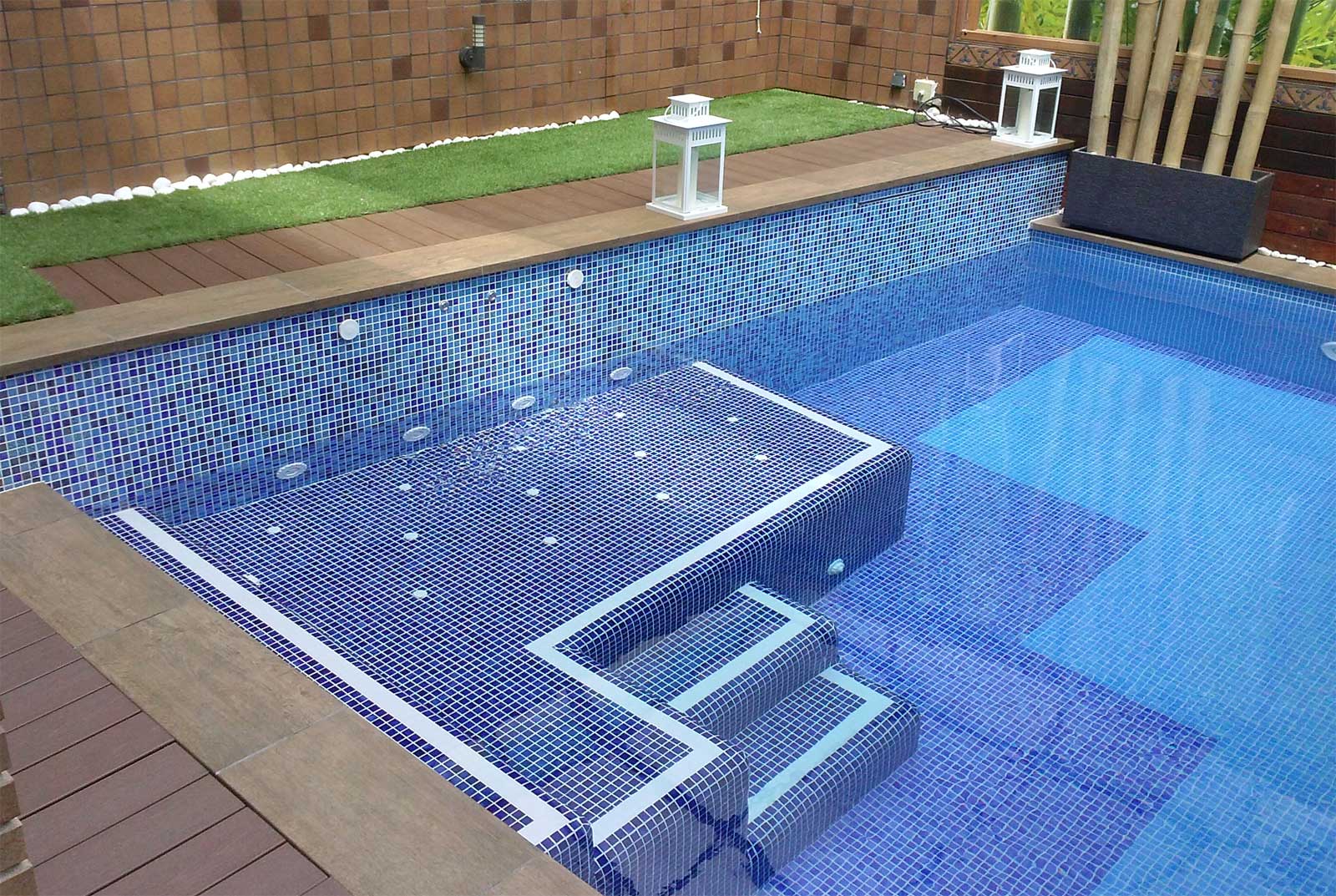 Borada de piscinas