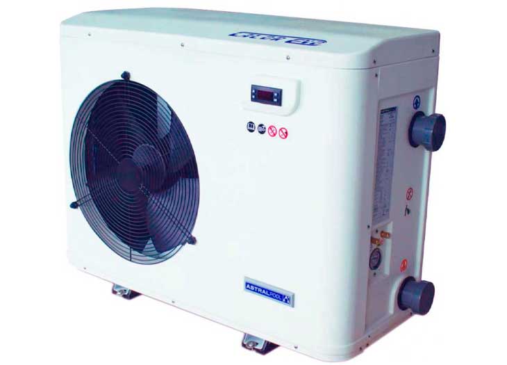 Instalación bomba de calor para piscina