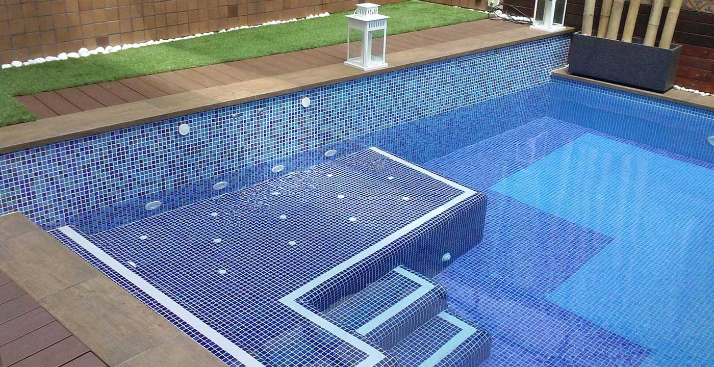 Borada de piscinas
